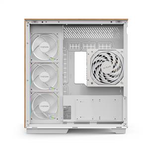 FAZEON F25 850W 80 PLUS BRONZE FULL MODÜLER GEN5 5x120mm ARGB FANLI ATX BEYAZ GAMING KASA