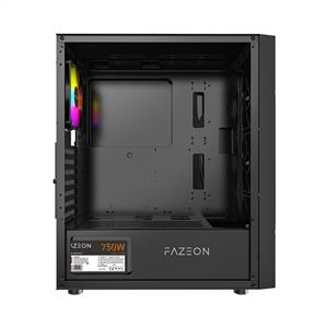 FAZEON F11 750W 80PLUS BRONZE MESH 4x120mm RGB Fanlı ATX Siyah Bilgisayar Kasası