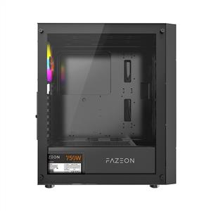 FAZEON F11 750W 80PLUS BRONZE MESH 4x120mm RGB Fanlı ATX Siyah Bilgisayar Kasası