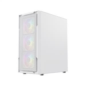 FAZEON F11 750W 80PLUS BRONZE MESH 4x120mm RGB Fanlı ATX Beyaz Bilgisayar Kasası