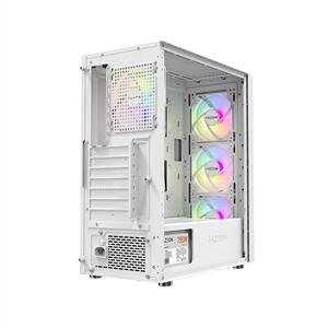 FAZEON F11 750W 80PLUS BRONZE MESH 4x120mm RGB Fanlı ATX Beyaz Bilgisayar Kasası
