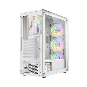 FAZEON F11 750W 80PLUS BRONZE MESH 4x120mm RGB Fanlı ATX Beyaz Bilgisayar Kasası