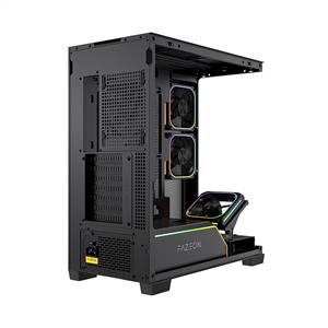 FAZEON F14 PLUS 750W 80PLUS BRONZE 4x120mm ARGB Fanlı ATX Siyah Bilgisayar Kasası