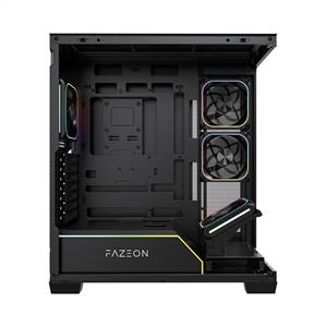 FAZEON F14 PLUS 750W 80PLUS BRONZE 4x120mm ARGB Fanlı ATX Siyah Bilgisayar Kasası