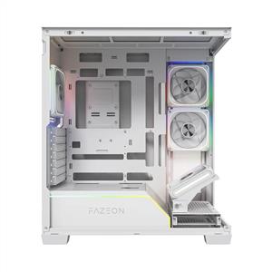 FAZEON F14 PLUS 750W 80PLUS BRONZE 4x120mm ARGB Fanlı ATX Beyaz Bilgisayar Kasası