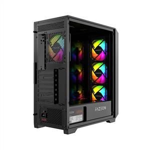 FAZEON F4 PLUS 650W 80PLUS BRONZE Mesh 4x120mm ARGB Fanlı E-ATX Bilgisayar Kasası