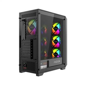 FAZEON F4 PLUS 650W 80PLUS BRONZE Mesh 4x120mm ARGB Fanlı E-ATX Bilgisayar Kasası