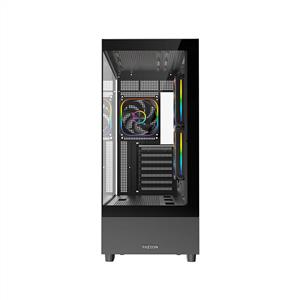 FAZEON F2 750W 80PLUS BRONZE 3x120mm ARGB Fanlı ATX Siyah Bilgisayar Kasası