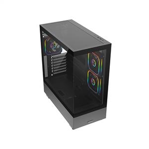 FAZEON F2 750W 80PLUS BRONZE 3x120mm ARGB Fanlı ATX Siyah Bilgisayar Kasası