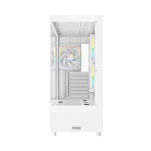 FAZEON F2 750W 80PLUS BRONZE 3x120mm ARGB Fanlı ATX Beyaz Bilgisayar Kasası