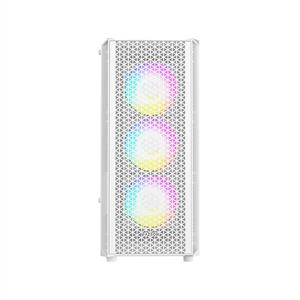 FAZEON F21 650W 80PLUS BRONZE Mesh 4x120mm ARGB Fanlı E-ATX Beyaz Bilgisayar Kasası