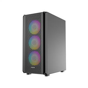 FAZEON F21 750W 80PLUS BRONZE Mesh 4x120mm ARGB Fanlı E-ATX Siyah Bilgisayar Kasası