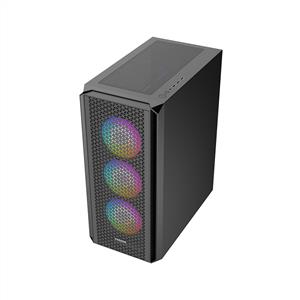 FAZEON F21 750W 80PLUS BRONZE Mesh 4x120mm ARGB Fanlı E-ATX Siyah Bilgisayar Kasası
