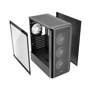 FAZEON F21 750W 80PLUS BRONZE Mesh 4x120mm ARGB Fanlı E-ATX Siyah Bilgisayar Kasası