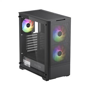 FAZEON F16 650W 80PLUS BRONZE Mesh 2x140mm&1x120mm ARGB Fanlı ATX Siyah Bilgisayar Kasası