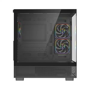FAZEON F17 750W 80PLUS BRONZE 3x120mm ARGB Fanlı ATX Siyah Bilgisayar Kasası