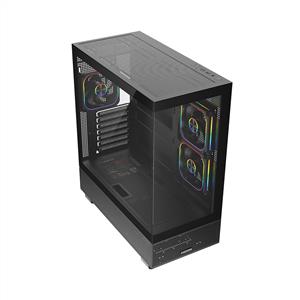 FAZEON F17 850W 80PLUS BRONZE 3x120mm ARGB Fanlı ATX Siyah Bilgisayar Kasası