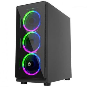 FRISBY FC-9280G USB 3.0 Midt ATX 4x120mm LED FANLI KASA