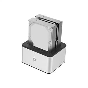 FRISBY FHC-3575A Çift 3.5"/2.5" SATA HDD DOCKING STATION USB 3.0