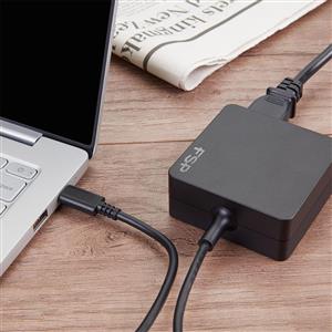 Fsp 65w Type-C Adaptör ( Notebook, Tablet, Telefon ) - Siyah