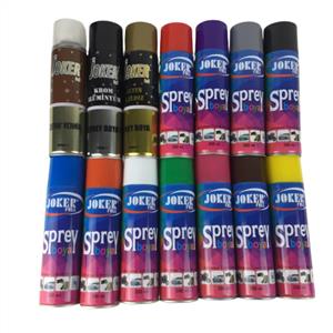 Gen-Of Joker Sprey Boya Vernik 200 ML Renk Secenekli Pembe JKR-SPRY-200