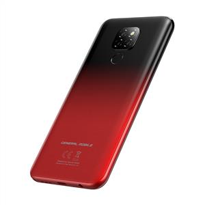 General Mobile Gm20 Tek Sim Akıllı Telefon Gece Yarısı Kırmızısı