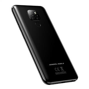 General Mobile Gm20 Tek Sim Akıllı Telefon Parlak Siyah