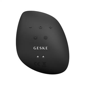 Geske Titreşimli, Soğutma ve Isıtmalı, Led Terapili Yüz Maskesi Bakım Cihazı Siyah
