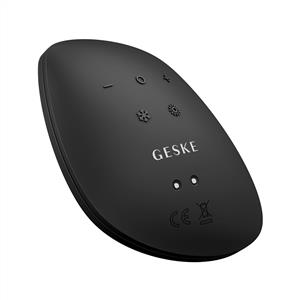 Geske Titreşimli, Soğutma ve Isıtmalı, Led Terapili Yüz Maskesi Bakım Cihazı Siyah