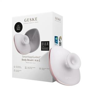 Geske Metal Detaylı Yumuşak Silikonlu Vücut Temizleme Fırçası