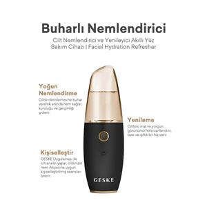 Geske Buharlı Cilt Nemlendirici ve Yenileyici Akıllı Yüz Bakım Cihazı