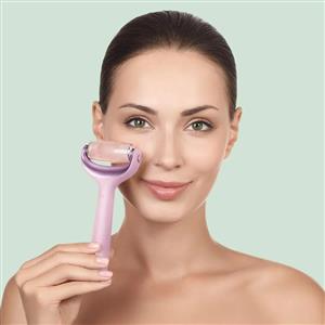 Geske Mikro İğneli, Buz Başlığı, Pembe Kuvars Başlıklı Dermaroller