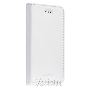 KİSS IPHONE 5 DERİ KILIF- (BEYAZ)