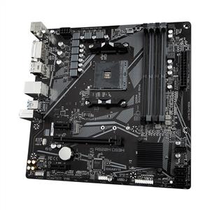 GIGABYTE A520M DS3H R1.3 AMD A520 Soket AM4 DDR4 4400MHz (OC) M.2 Anakart