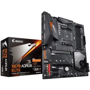GIGABYTE X570 AORUS ELITE マザーボード AM4 GIGABYTE X570 AORUS ELITE AM4 AMD Ryzen™ DDR4 4000MHz (O.C.) M.2