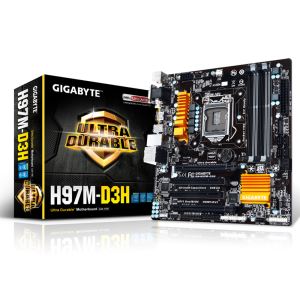 GIGABYTE H97M-D3H Intel H97 Soket 1150 DDR3 1600MHz HDMI&DVI Anakart