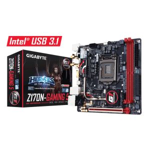 GIGABYTE Z170N-Gaming 5 Intel Z170 Soket 1151 DDR4 3333MHz(OC) DVI&HDMI Anakart