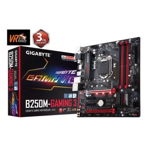 GIGABYTE GA-B250M-Gaming 3 Intel B250 Soket 1151 DDR4 2400MHz (O.C.) Anakart