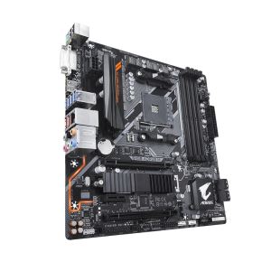 GIGABYTE B450 AORUS M AMD B450 Socket AM4 Ryzen™ DDR4 3600MHz(O.C.) Anakart
