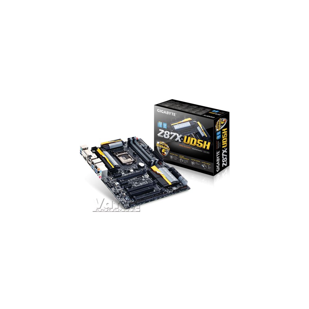 GIGABYTE Z87X-UD5H Intel Z87 Soket 1150 DDR3 1600MHz HDMI&DVI