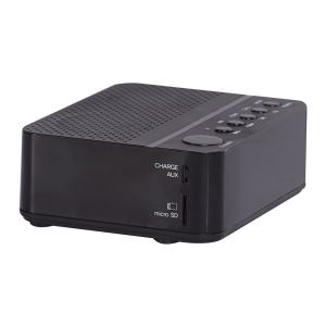 GOLDMASTER Cock Siyah Bluetooth Radyolu Alarm Saat