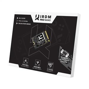 GOODRAM 2TB IRDM PRO GEN4 NVMe M.2 NANO SSD (Okuma Hızı 7300MB / Yazma Hızı 6000MB)