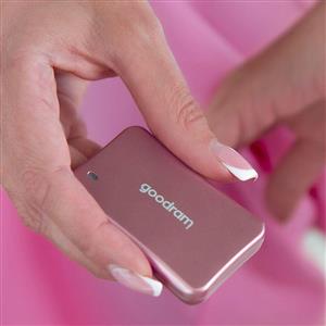 GOODRAM 1TB HX200 ROSE GOLD USB 3.2 (Okuma 1500MB / Yazma 1400MB) Harici SSD