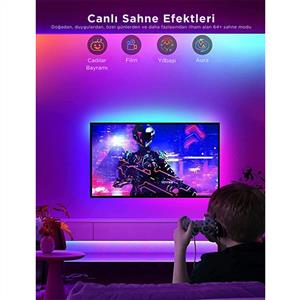 Govee RGBIC Basic Wifi+ BT LED Şerit (10 Metre)