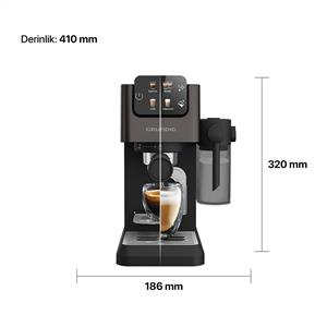 Grundig KSM 5330 Delisia Coffe Entegre Süt Hazneli Yarı Otomatik Espresso Makinesi