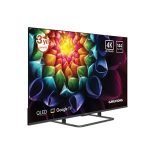 GRUNDIG 65GQ850A 65inc 164 cm 4K UHD Google Smart QLED TV,Uydu Alıcılı