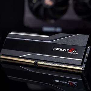 GSKILL 32GB (2x16GB) Trident Z5 Neo RGB Siyah DDR5 5600MHz CL28 1.35V PC Ram