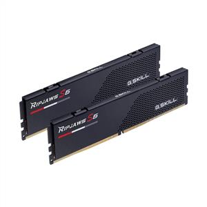 GSKILL 32GB (2x16GB) Ripjaws S5 SİYAH DDR5 6400MHz CL32 1.40V Dual Kit Ram