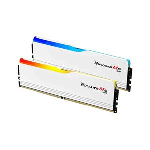 GSKILL 32GB (2x16GB) Ripjaws M5 Beyaz RGB DDR5 6400MHz CL36 1.35V Dual Kit Ram