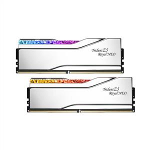GSKILL 32GB (2x16GB) TZ5 Royal Neo Silver RGB DDR5 8000MHz CL38 1.4V AMD EXPO Dual Ram